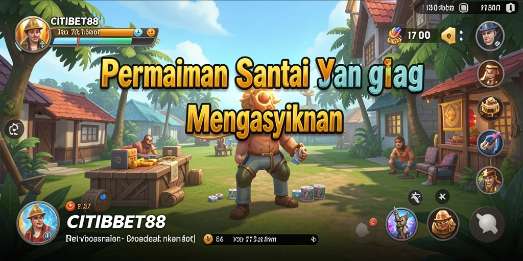 Tampilan gameplay <strong>CITIBET88</strong> yang menarik dan penuh warna.