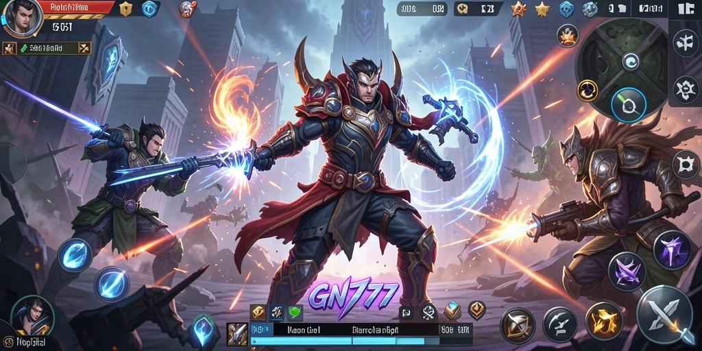Tampilan menarik dari gameplay GN777 yang menegangkan dan seru.