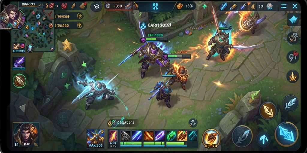 Tampilan gameplay KAKA303 yang mendebarkan dan penuh aksi.