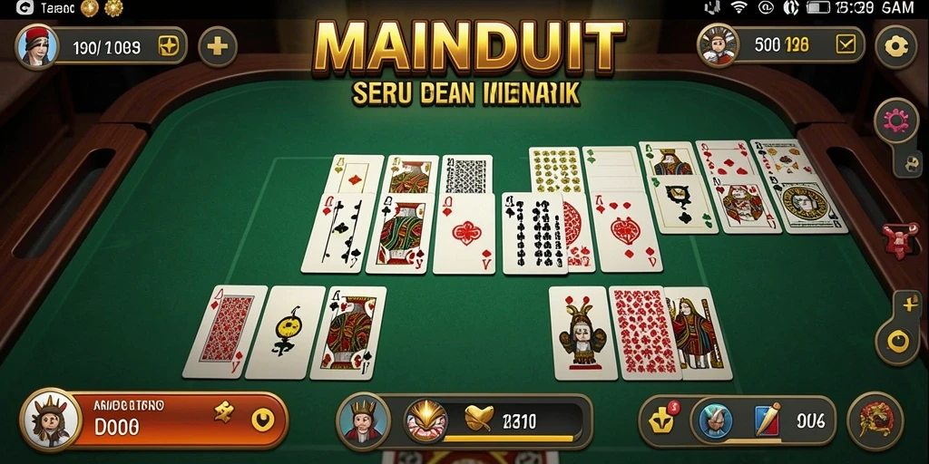 Tampilan gameplay MAINDUIT yang menarik dan seru.