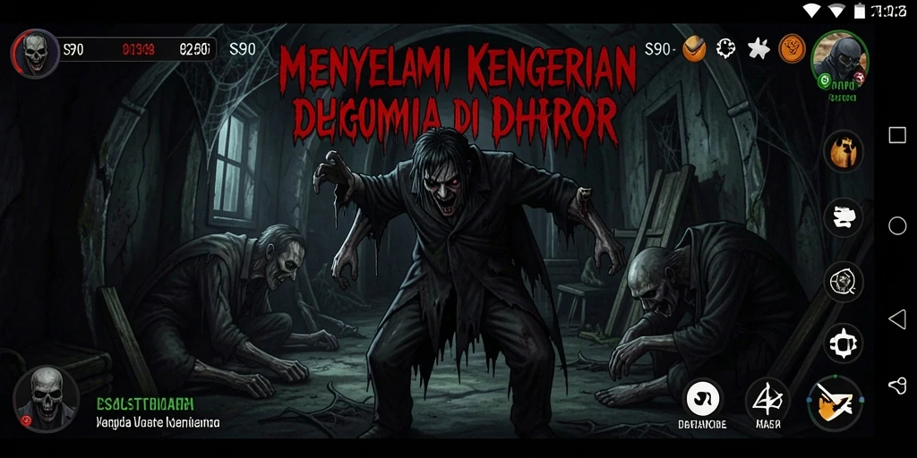Tangkapan layar S80 menunjukkan karakter dalam suasana menyeramkan, siap menghadapi kegelapan.