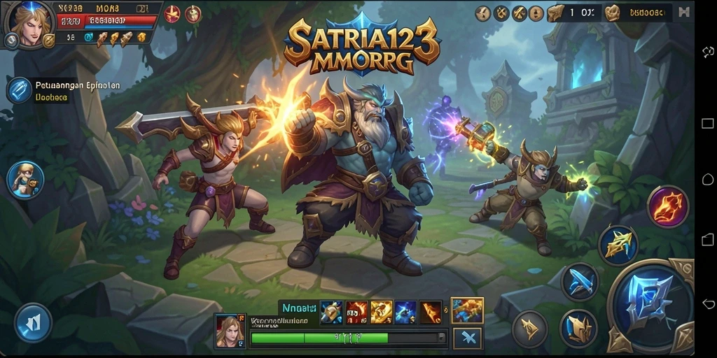 Gameplay seru dan dunia luas di SATRIA123.